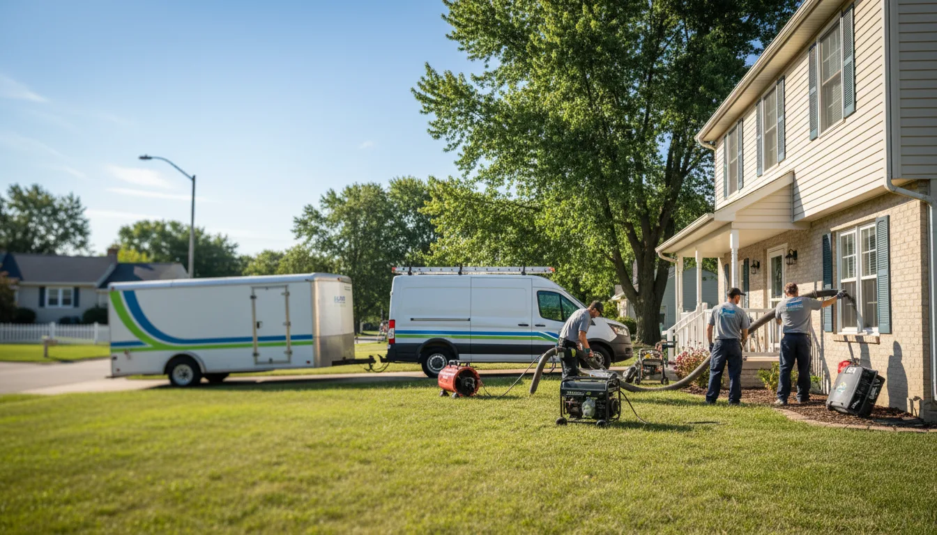 Flooded Basement Restoration And Cleanup With Repair in Le Roy, MN near me
